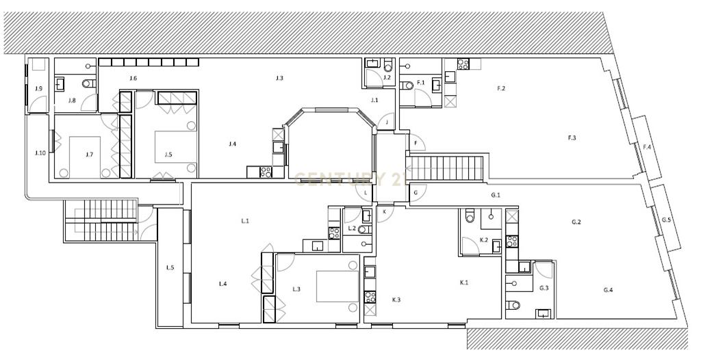 Apartamento 154m2 para remodelação total na Rua Santa Catarina - Porto - Image 12